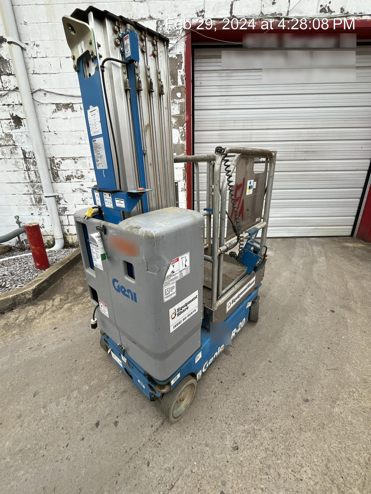 2020 GENIE GR-20