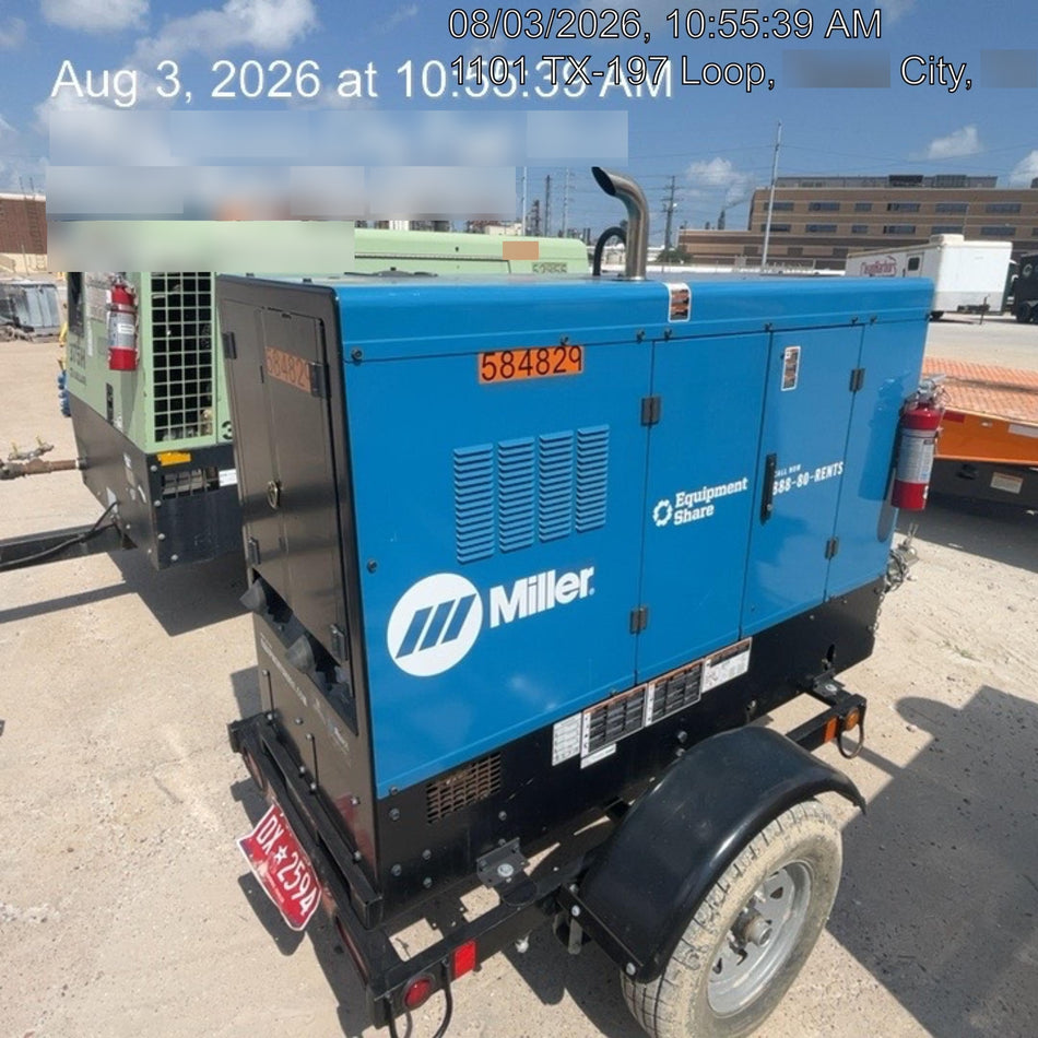 2025 MILLER ELECTRIC BIG BLUE 500