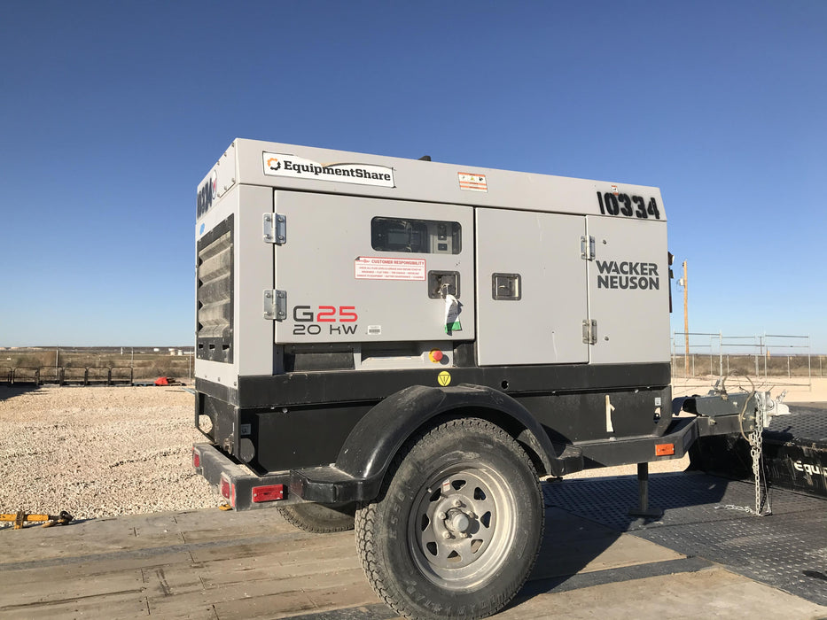 2018 WACKER NEUSON G25