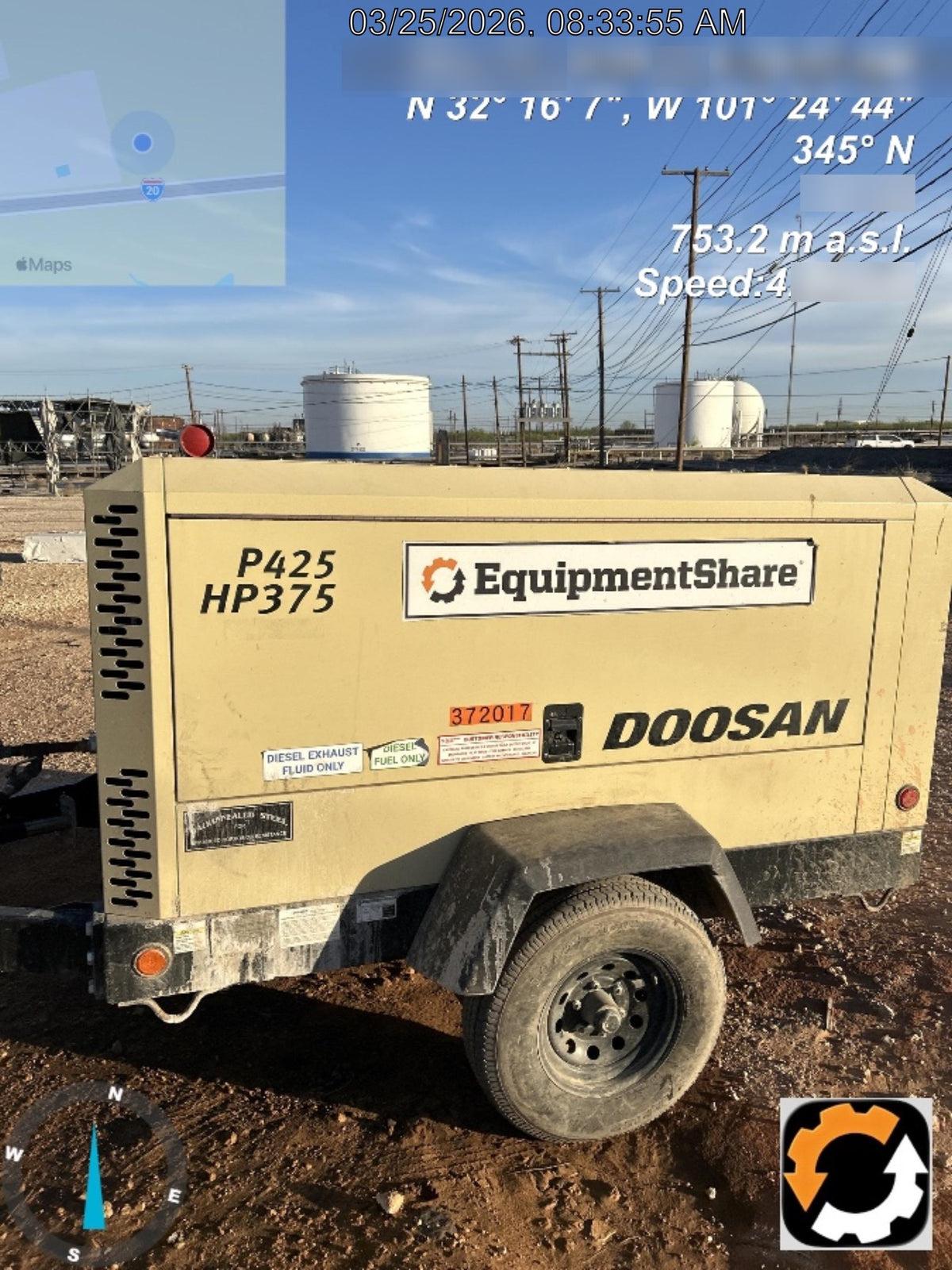 2023 DOOSAN P425/HP375WCU