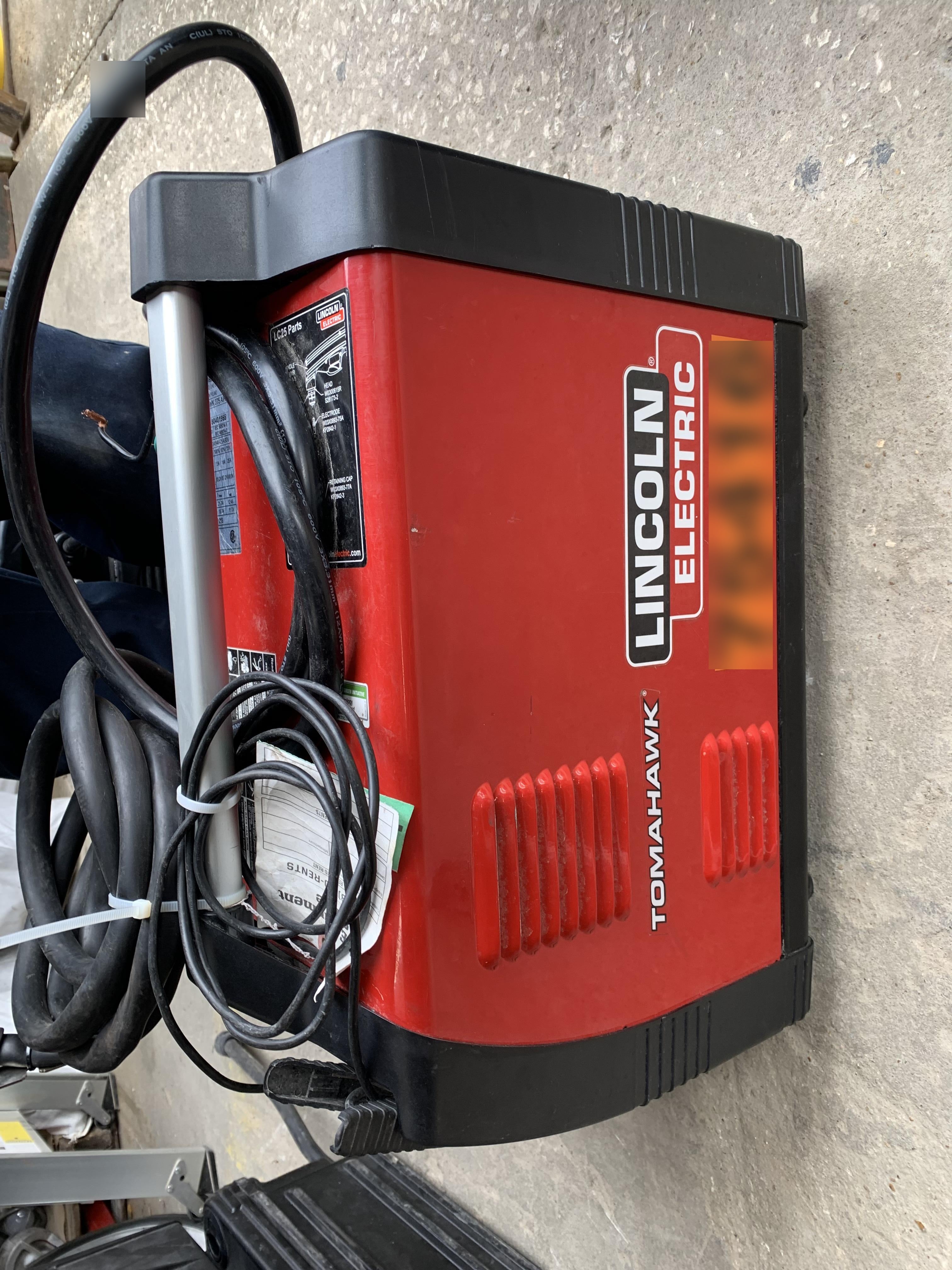 2020 LINCOLN ELECTRIC TOMAHAWK 375 AIR
