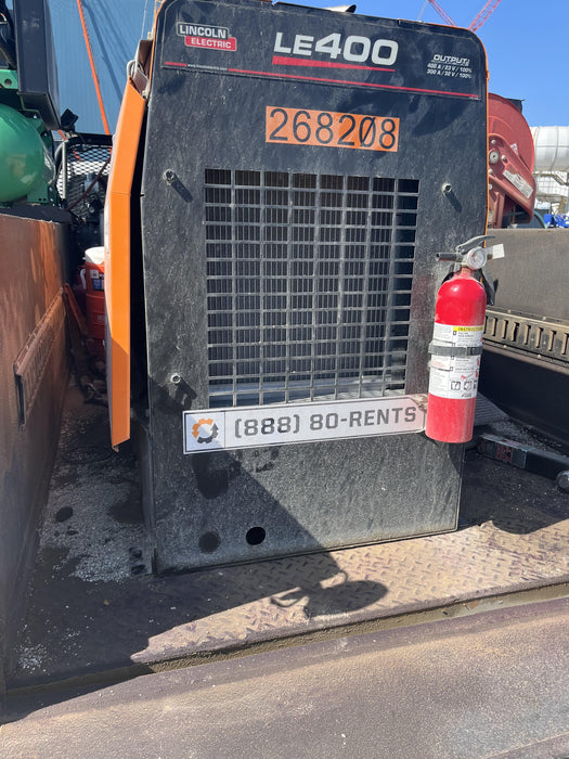 2022 Lincoln Electric LE400 Kubota V1505, Trlr, Cable Rack, Light Kit, ES Decals, T3