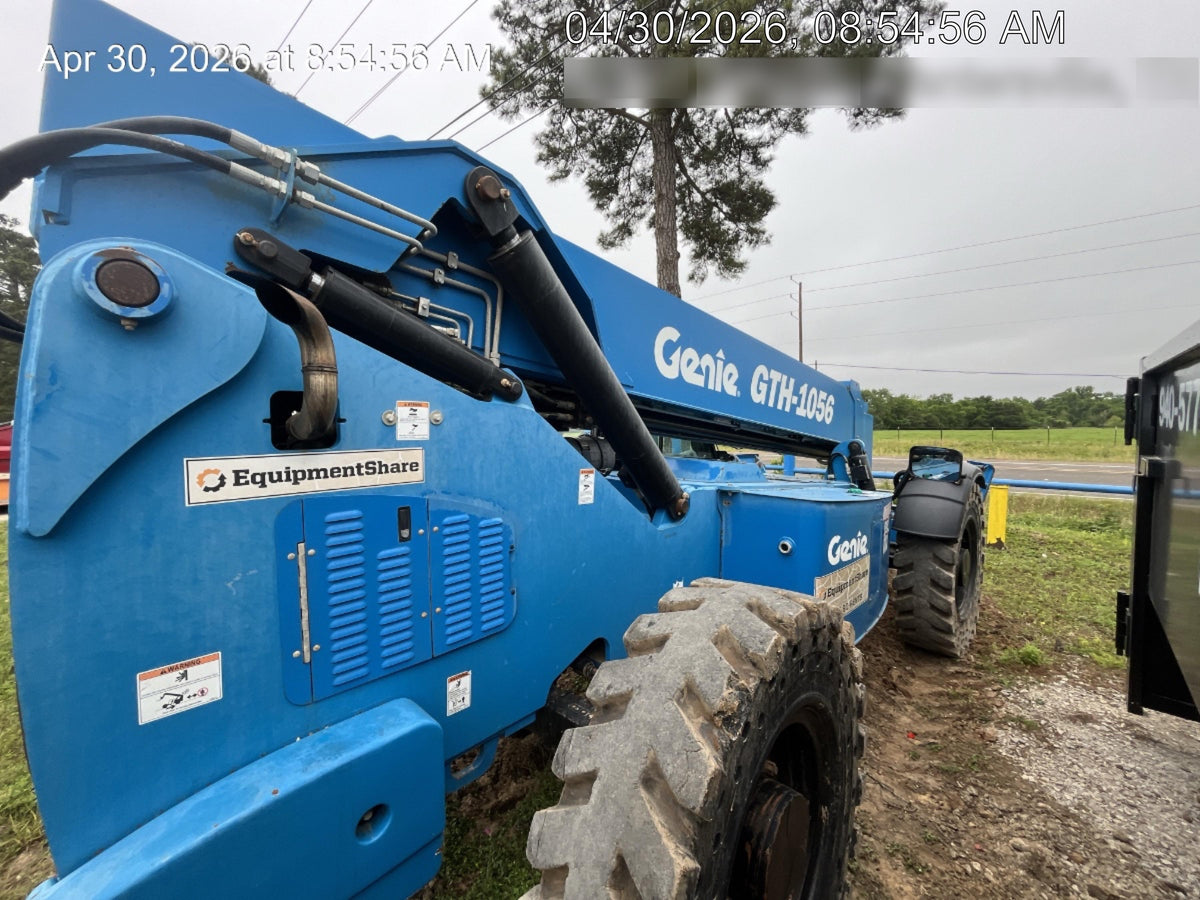 2019 Genie GTH-1056 Genie GTH-1056 w/CAB, Solid Tires, Work Lights, 60" carriage/forks, cab mesh, beacon
