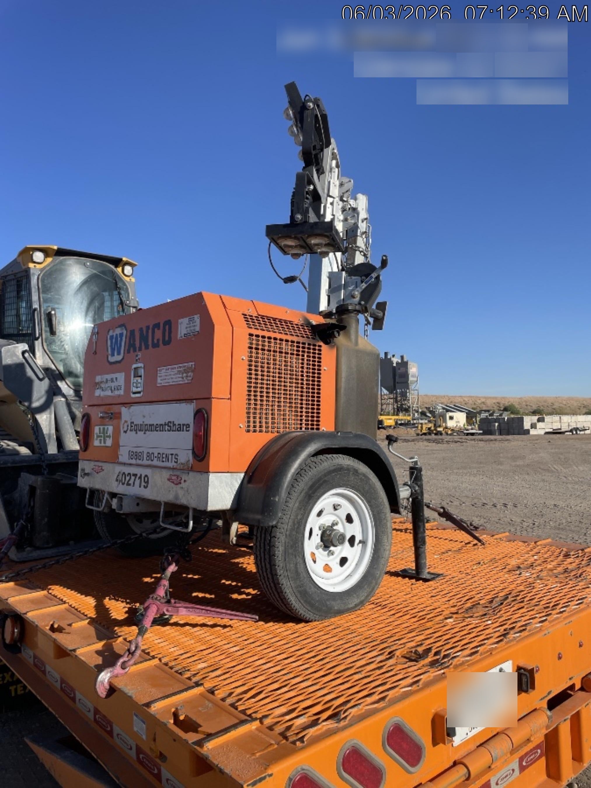 2024 Wanco WLTT-4MM4K Diesel, Deep Sea Controller, Shore Power Plug, Auto Start, (4) 350W LED Floodlights, 4kW Generator, 60 Gal Fuel Tank, 2" Ball, T3