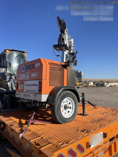 2024 Wanco WLTT-4MM4K Diesel, Deep Sea Controller, Shore Power Plug, Auto Start, (4) 350W LED Floodlights, 4kW Generator, 60 Gal Fuel Tank, 2" Ball, T3