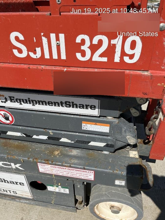 2019 Skyjack SJIII-3219 Standard w/Trojan Batteries