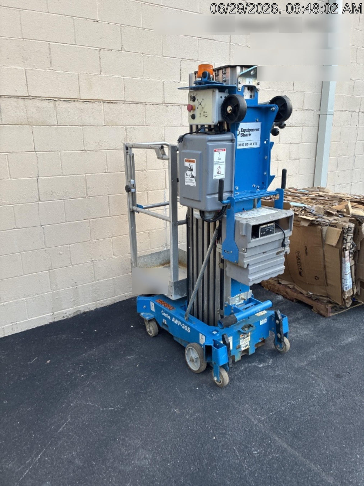 2021 GENIE AWP-30S DC