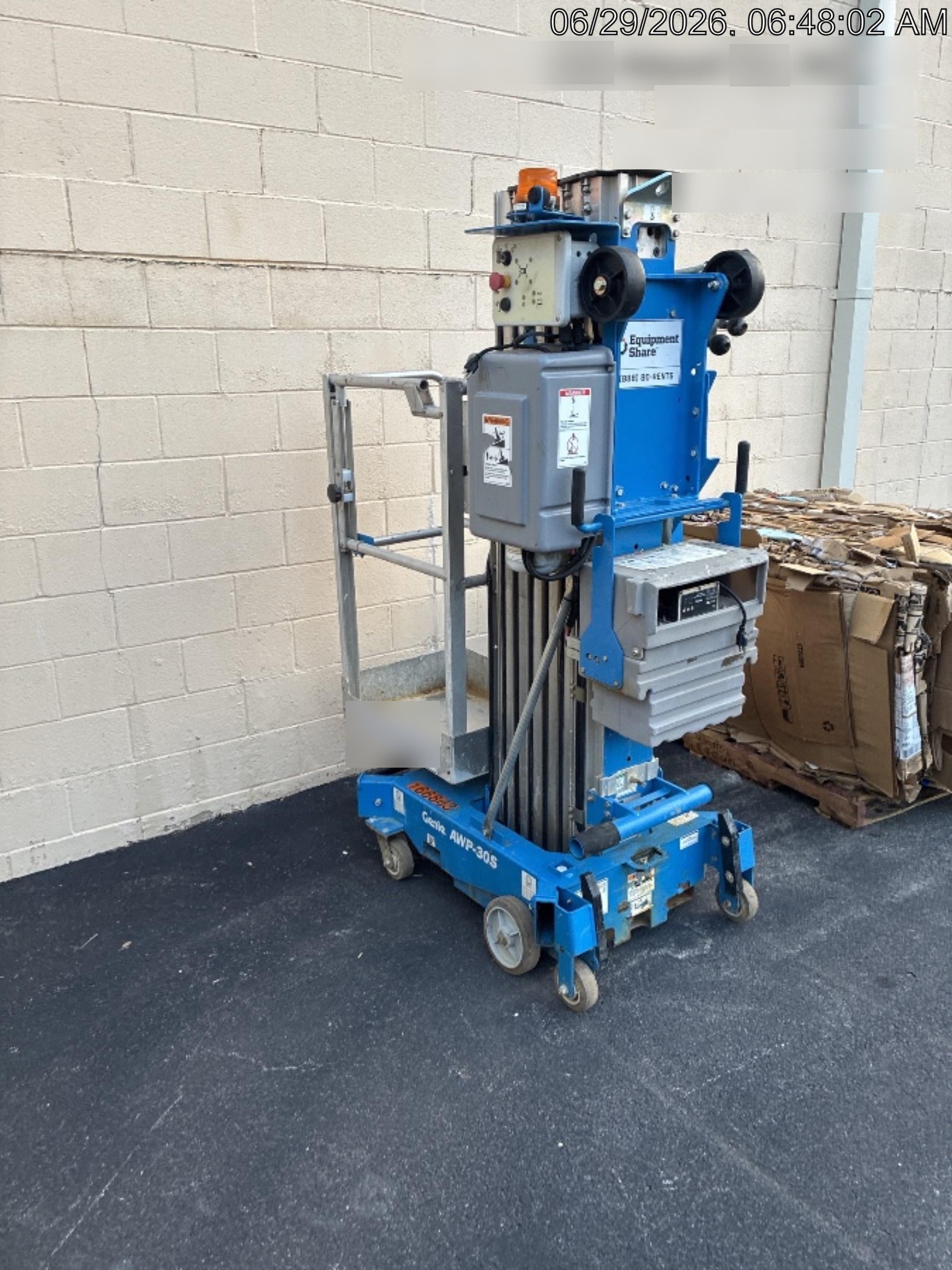 2021 GENIE AWP-30S DC