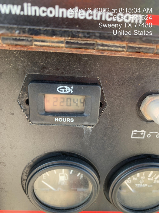 2019 Lincoln Electric Vantage 322 Ready-Pak 3, Two Wheel Trailer, Fender and Light Kit, Cable Rack