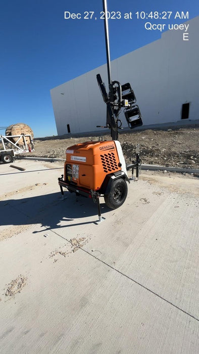 2023 Generac MLT2 Diesel, Flex Switch 120V Input, Powerzone Controller, 
(4) 320W LED Lights, 4kW Generator, 39.9 Gal Fuel Tank, 2" Ball, T3