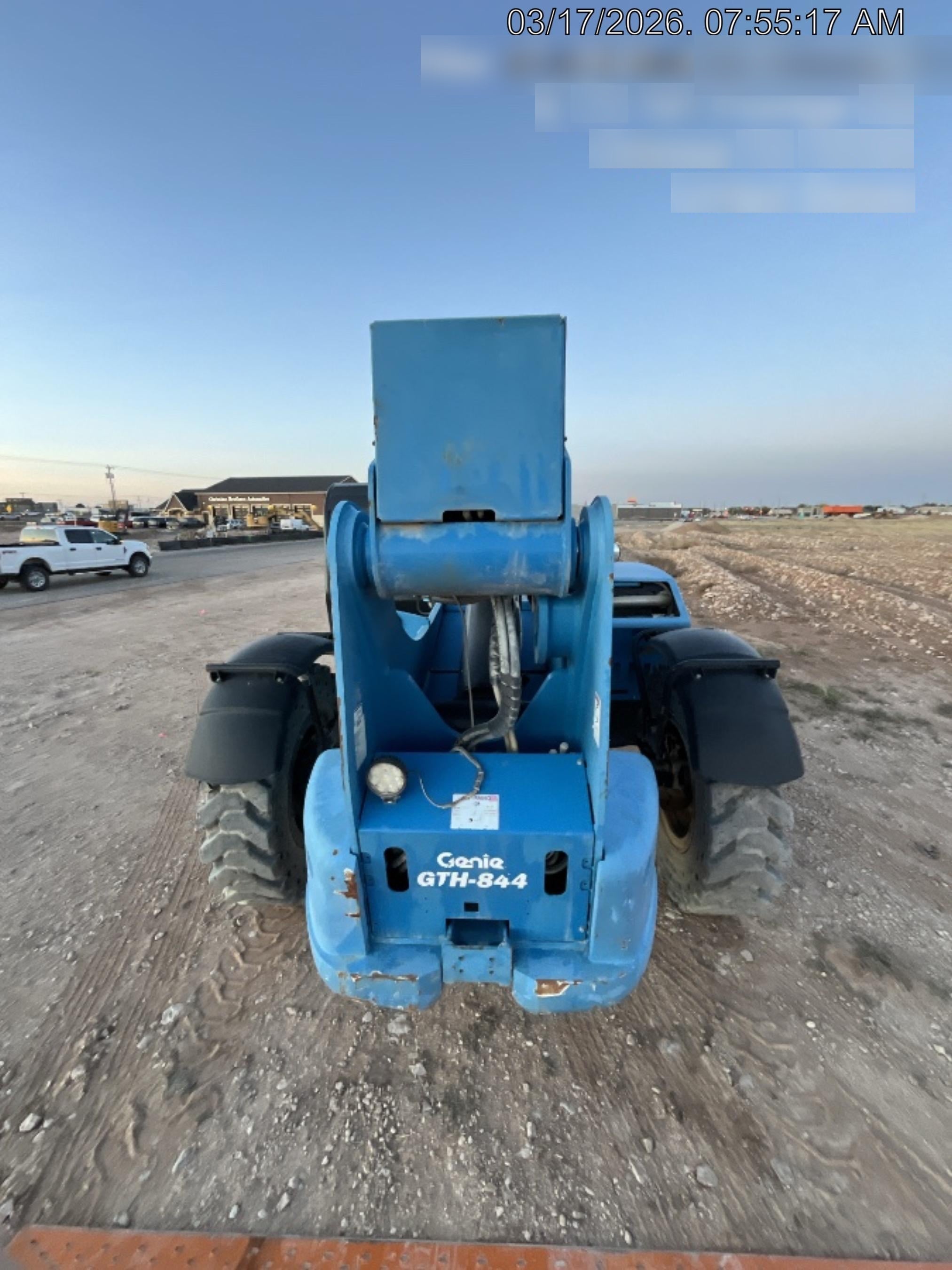 2017 Genie GTH-844 Genie GTH844, 60" Carriage, Solid Tires