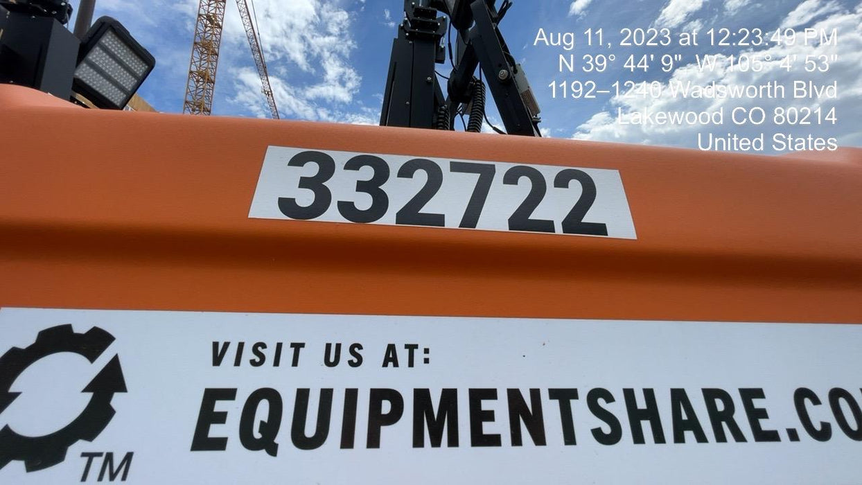 2023 Generac MLT2 Diesel, Flex Switch 120V Input, Powerzone Controller, (4) 320W LED Lights, 4kW Generator, 39.9 Gal Fuel Tank, 2" Ball, T3