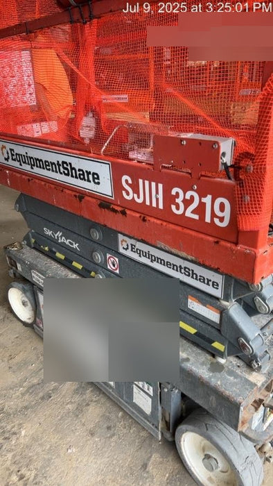 2019 Skyjack SJIII-3219 Standard Options, Trojan Batteries