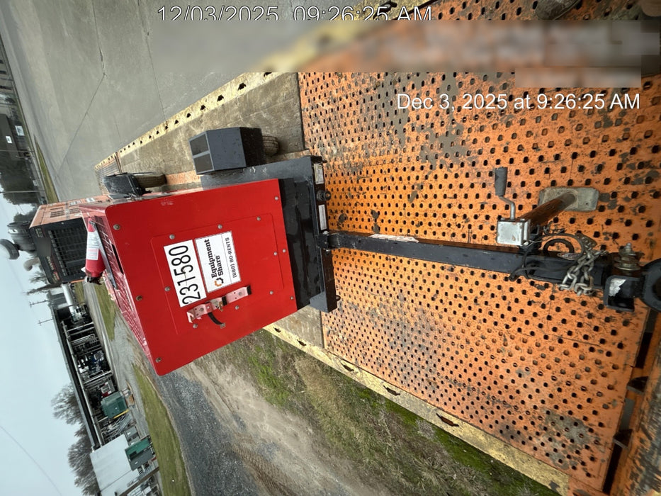 2022 Shindaiwa DGW400MDL Kubota D902 Engine, 23 HP, Dual Op Welder, Wire, Arc, Droop Stick, Tig, and CC Stick Functionality, Simulphase, 3 Phase and 1 Phase Gen Output, Single Axle NB Trlr, Slr Trckl Chrg 12V 12W, Fire Ext