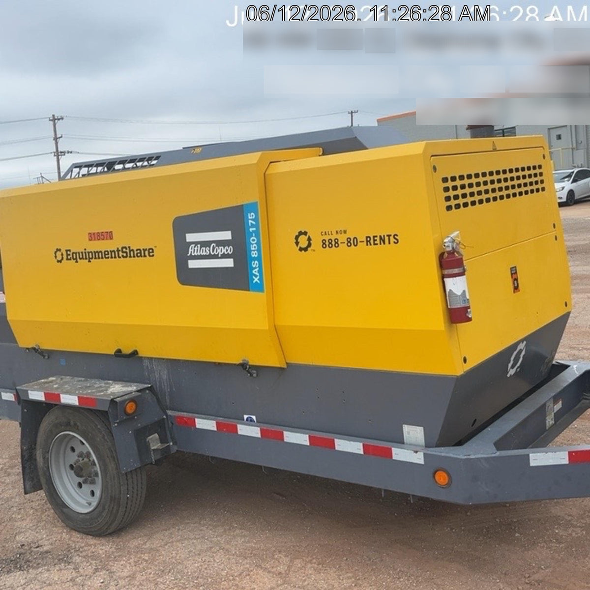 2023 ATLAS COPCO XAS 850