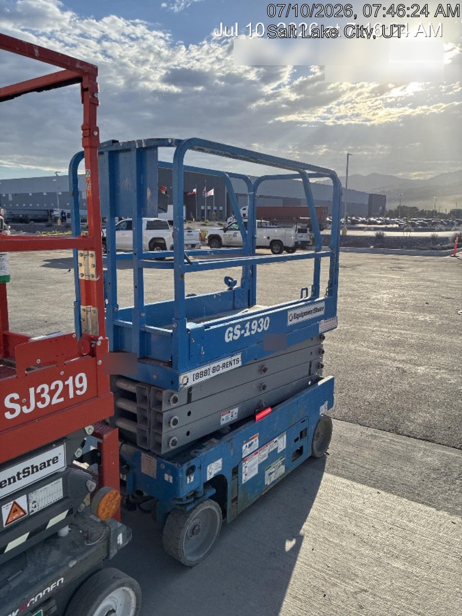 2020 Genie GS-1930 Fixed rails with chain entry gate - Pre A92.20