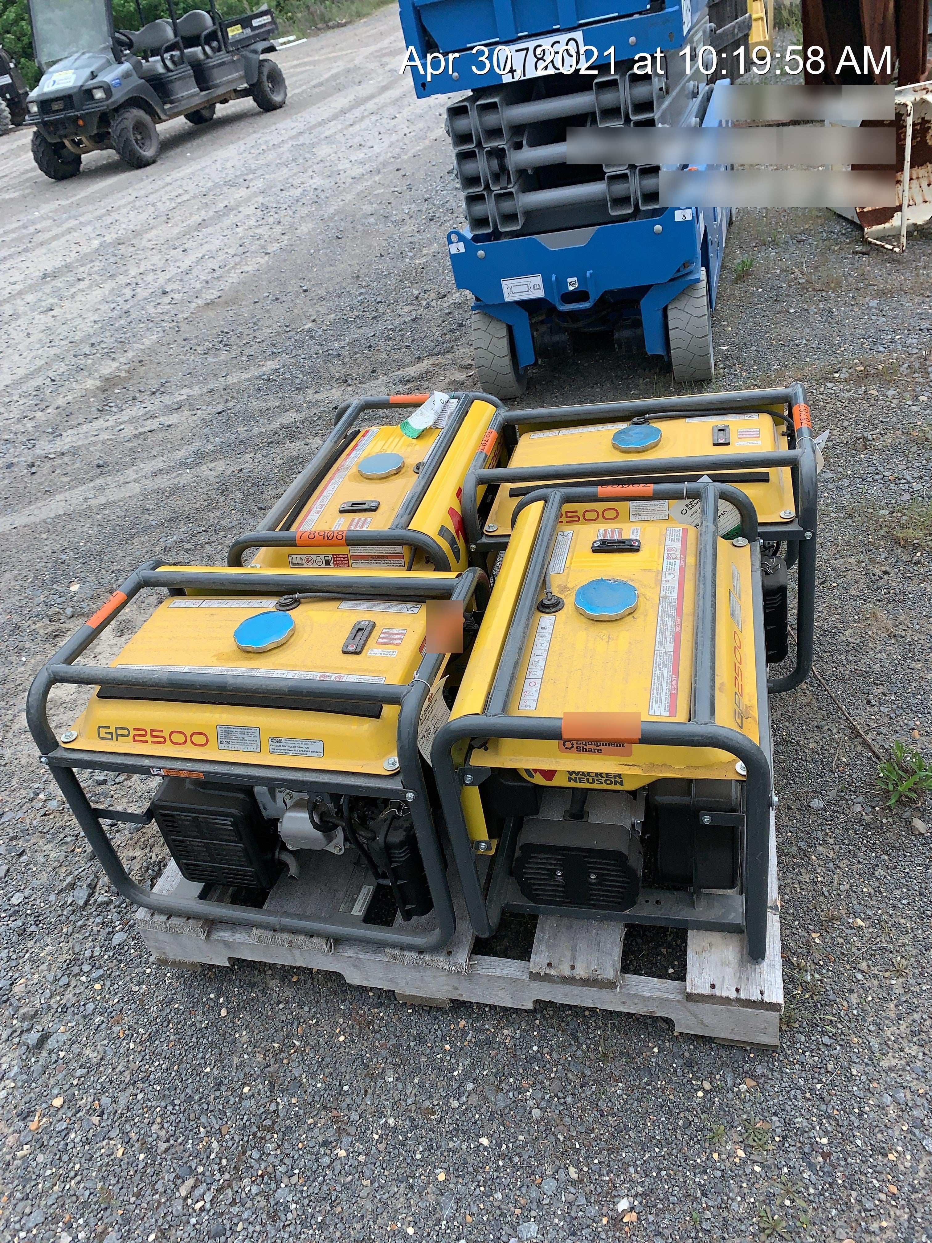 2020 WACKER NEUSON GP2500A
