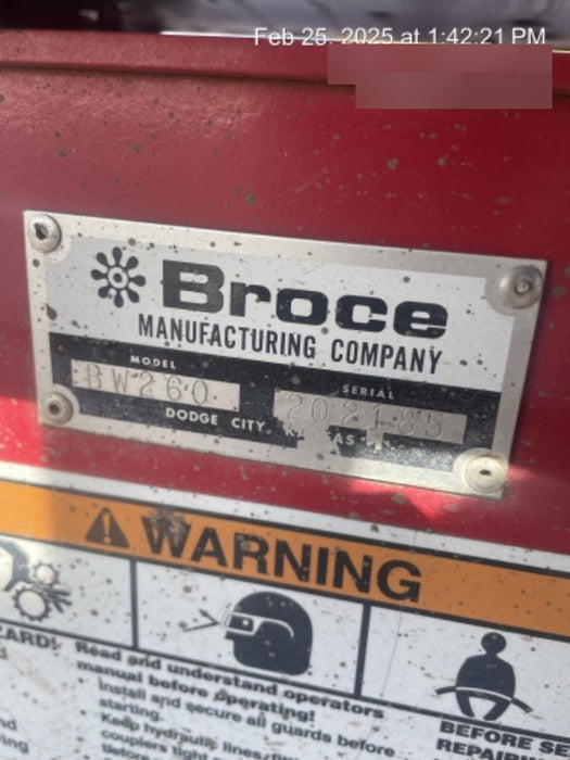 2020 BROCE BW260