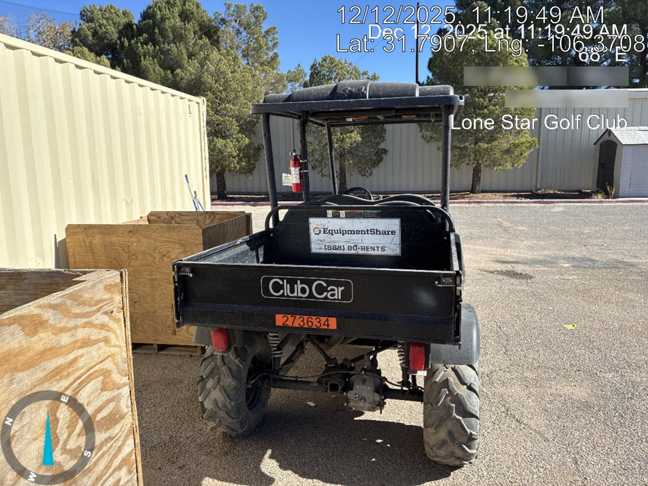 2023 Club Car CA1700D Canopy, Diesel, 4 Passenger