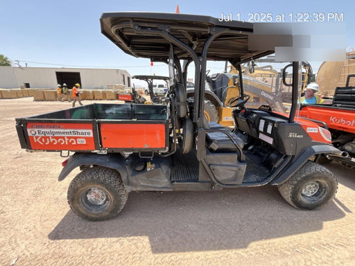 2022 Kubota RTV-X1140W-H Plastic Canopy, Windshield Acrylic Clear, LED Strobe Light, Wire Harness Kit, Back up Alarm