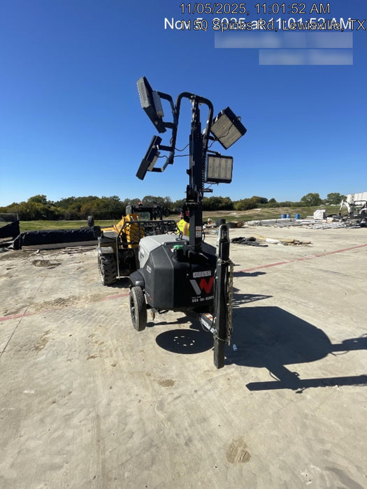 2024 Wacker Neuson LTT4 Diesel, Kohler KDW702, Deep Sea Controller, Auto Start, LED 320W, Bypass Outlet, T3