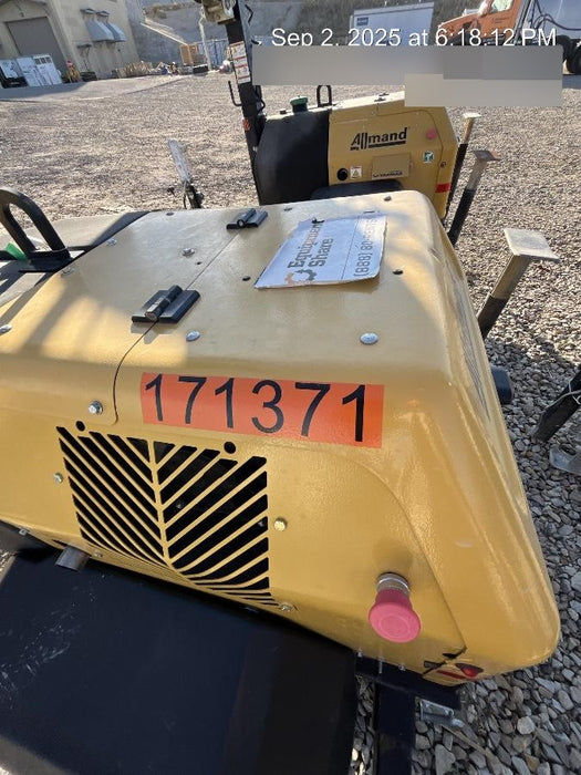 2022 Allmand NLV3GR (4) LED Light Fixture 350W, 23' Vertical Mast, 3kW Prime, Towable, ES Decals, T3