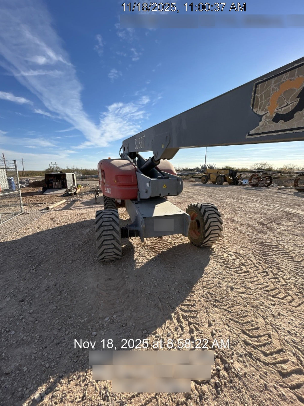 2018 SKYJACK SJ86T