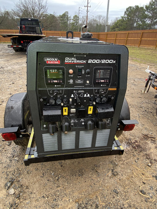 2021 Lincoln Electric Dual Maverick 200/200X Ready Pak 3 (includes trailer, cable rack, fender light kit)