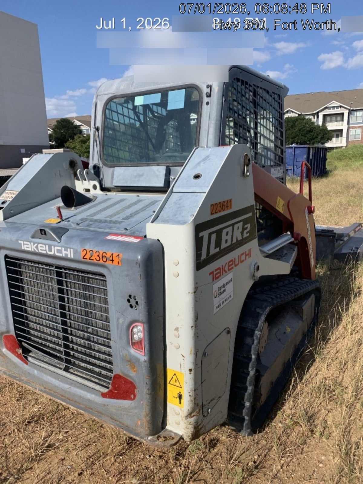 2022 TAKEUCHI TL8R2-CR