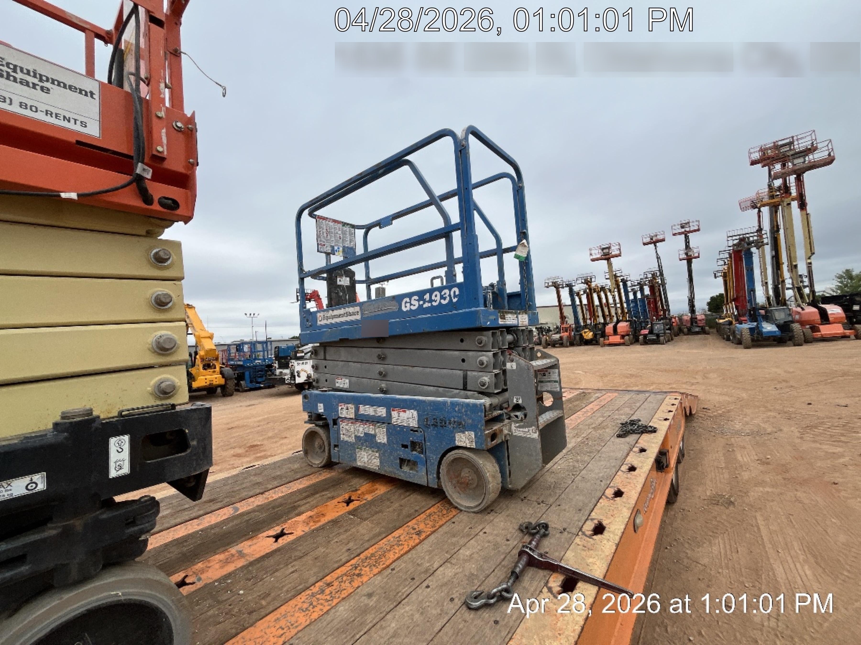 2019 Genie GS-1930 Genie GS-1930 w/Fixed Rail, Chain Entry