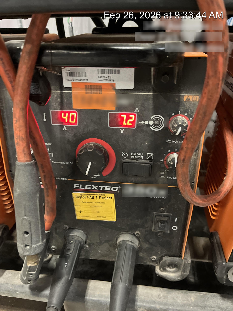 2021 LINCOLN ELECTRIC FLEXTEC 350X