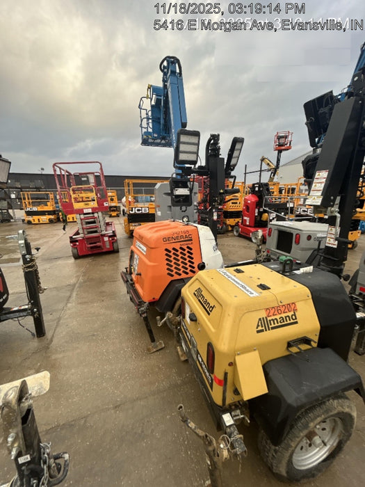 2024 Generac MLT2 Diesel, Flex Switch 120V Input, Powerzone Controller, 
(4) 320W LED Lights, 4kW Generator, 39.9 Gal Fuel Tank, 2" Ball, T3