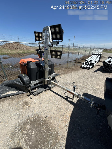 2024 Wanco WLTT-4MM4K Diesel, Deep Sea Controller, Shore Power Plug, Auto Start, (4) 350W LED Floodlights, 4kW Generator, 60 Gal Fuel Tank, 2" Ball, T3