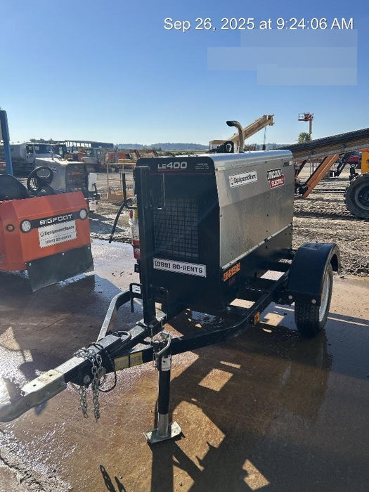 2024 Lincoln Electric LE400 Kubota V1505, Trlr, Cable Rack, Light Kit, ES Decals, T3