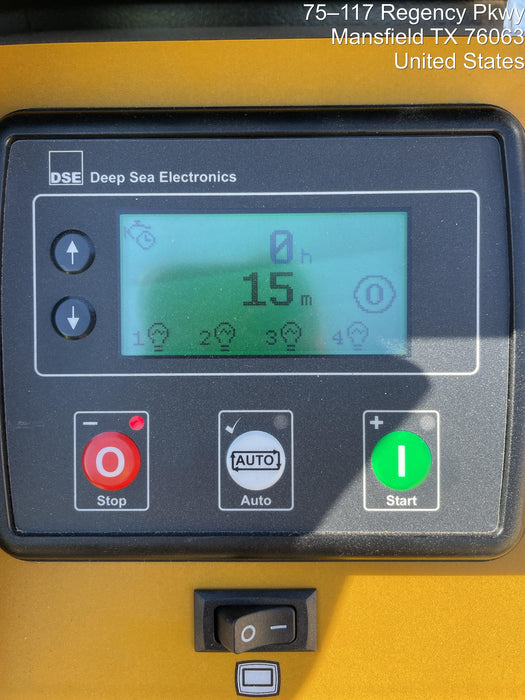 2022 Allmand NLV3GR (4) LED Light Fixture 350W, 23' Vertical Mast, 3kW Prime, Towable, ES Decals, T3