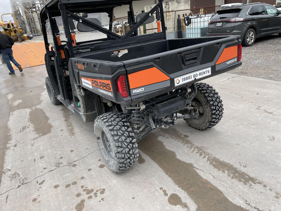 Polaris Pro XD 4000D AWD Canopy, Diesel, 4-6 Passenger, LED Strobe, Rearview Mirror