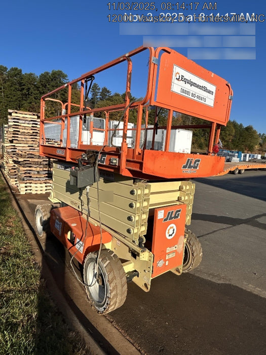2019 JLG 4069LE Solid Non Marking Tires, Rotating Beacon