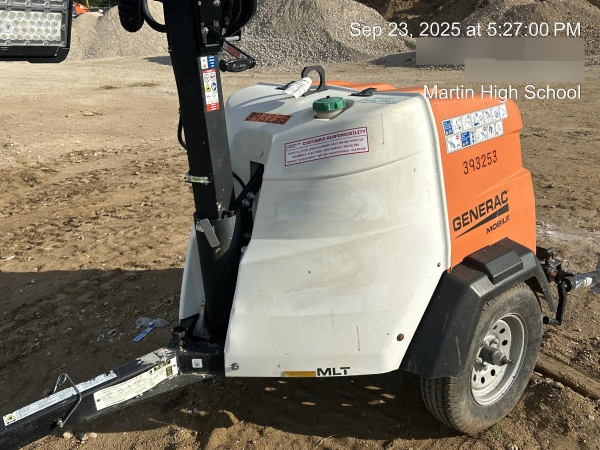 2024 Generac MLT2 Diesel, Flex Switch 120V Input, Powerzone Controller, 
(4) 320W LED Lights, 4kW Generator, 39.9 Gal Fuel Tank, 2" Ball, T3