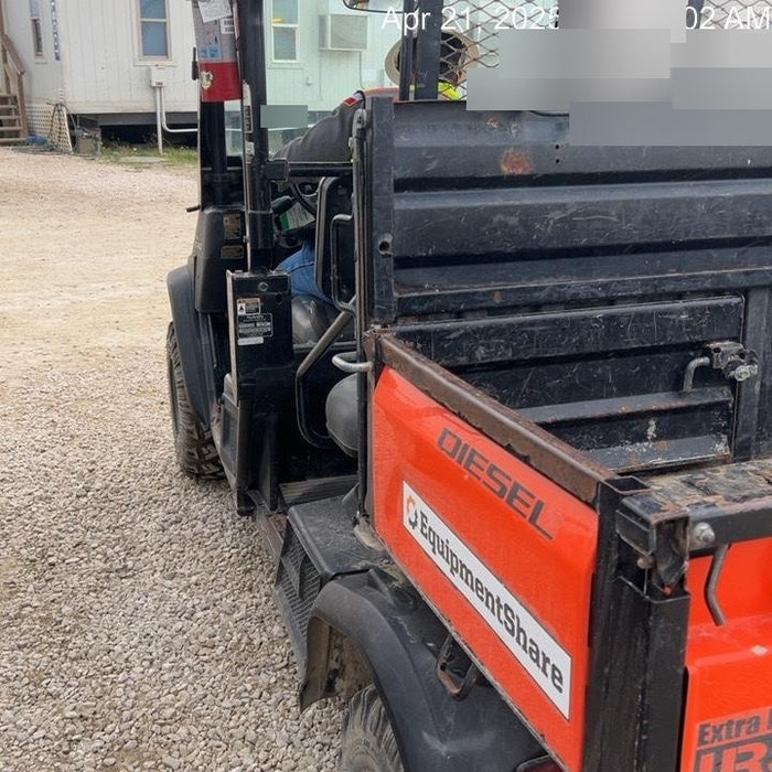 2019 Kubota RTV-X1140W-H 4wd Utility Cart, LED Strobe, Windshield Tempered Glass, Plastic Canopy, Wire Harness Kit, Backup Alarm