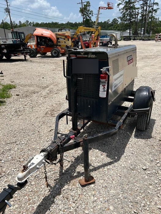 2019 Lincoln Electric Vantage 322 Lincoln Vantage 322 Welder w/Trailer, Light Kit, Cable Rack