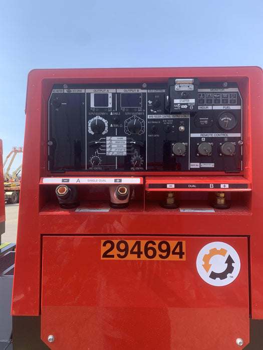 2023 Shindaiwa DGW400MDL Kubota D902 Engine, 23 HP, Dual Op Welder, Wire, Arc, Droop Stick, Tig, and CC Stick Functionality, Simulphase, 3 Phase and 1 Phase Gen Output, Single Axle NB Trlr, Slr Trckl Chrg 12V 12W, Fire Ext