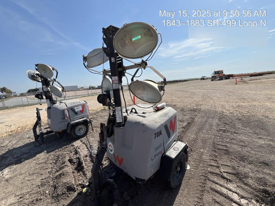 Wacker Neuson LTV6K-MH Wacker Neuson LTV6K Light Tower w/Kubota Engine