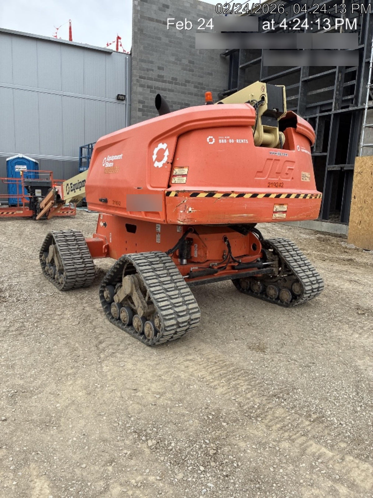 2022 JLG 660SJ Quad Track