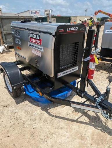 2024 Lincoln Electric LE400 Kubota V1505, Trlr, Cable Rack, Light Kit, ES Decals, T3