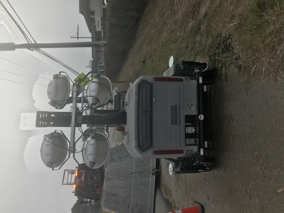 2019 Wacker Neuson LTV6L-MH Wacker Neuson LTV6L Mobile Light Tower w/Fuel Level Sensor Installed