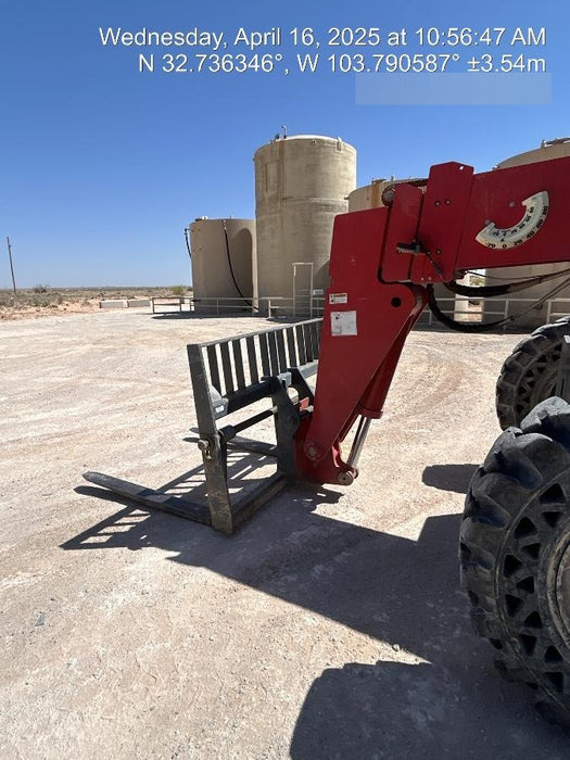 2019 Manitou MTA8044 MTA 8044 - 74 HP T4, Canopy, Worklights/Strobe, Beacon, 66" Carriage, 48" Forks, Solid Tires, Lift Hook, Aux Hydraulics