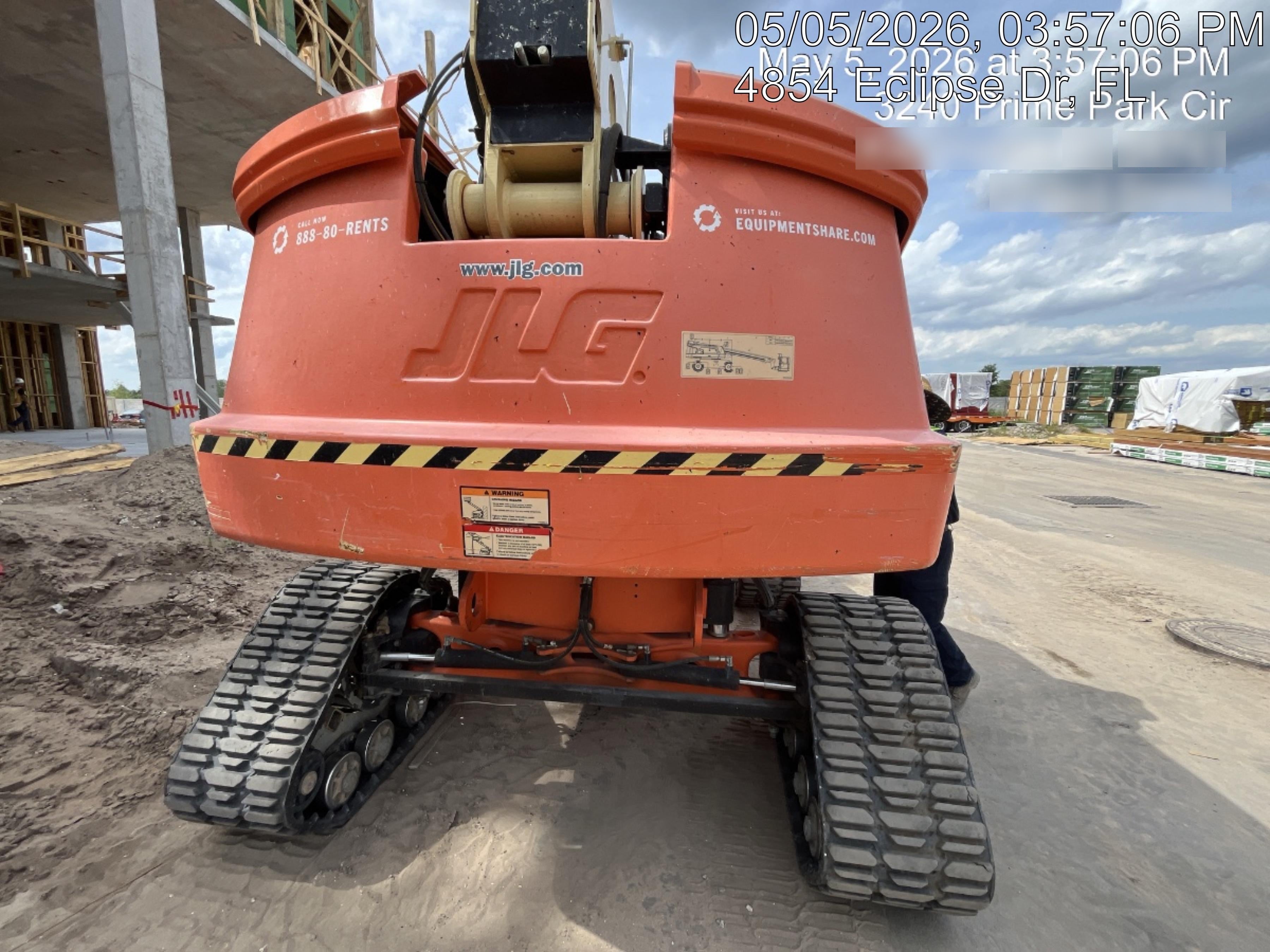 2022 JLG 660SJ Quad Track
