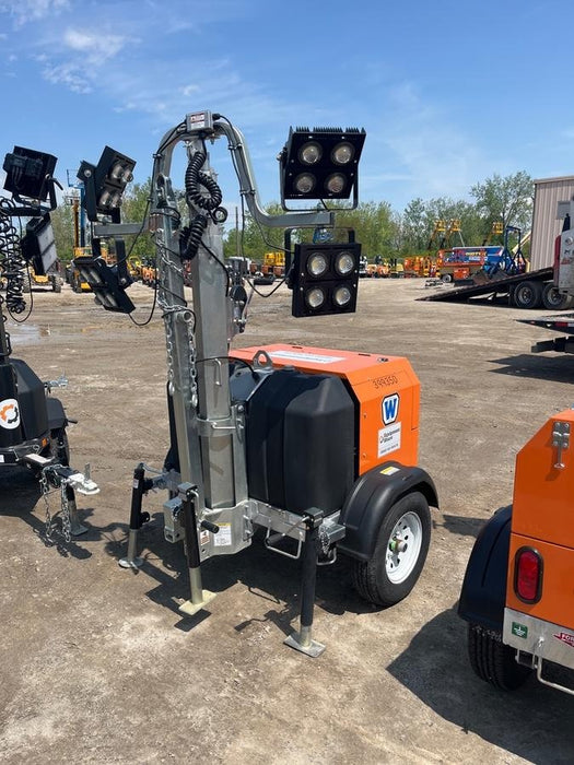 2024 Wanco WLTT-4MM4K Diesel, Deep Sea Controller, Shore Power Plug, Auto Start, (4) 350W LED Floodlights, 4kW Generator, 60 Gal Fuel Tank, 2" Ball, T3