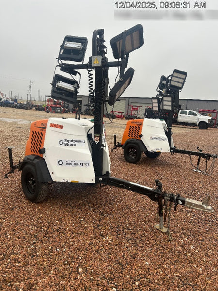 2023 Generac MLT2 Diesel, Flex Switch 120V Input, Powerzone Controller, 
(4) 320W LED Lights, 4kW Generator, 39.9 Gal Fuel Tank, 2" Ball, T3