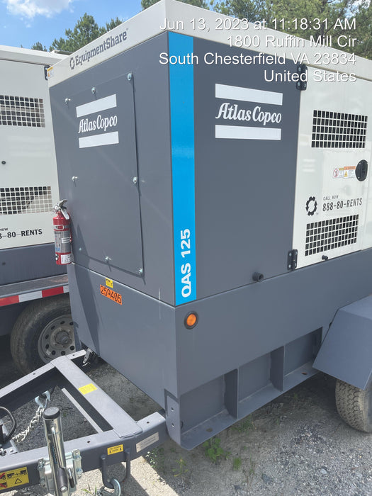 2022 ATLAS COPCO QAS 125